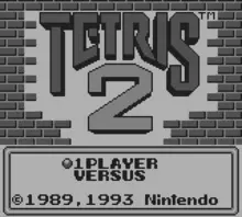 Image n° 5 - screenshots  : Tetris 2